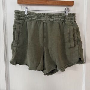 Aerie Green Lounge Shorts